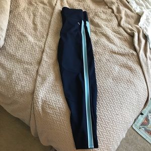 Navy Stripe Legging